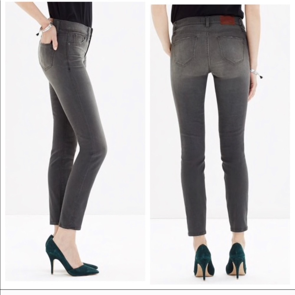 • Madewell • Skinny Skinny Jeans Boulder Gray 24